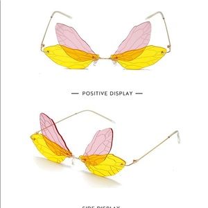 Fashion Rimless Sunglasses